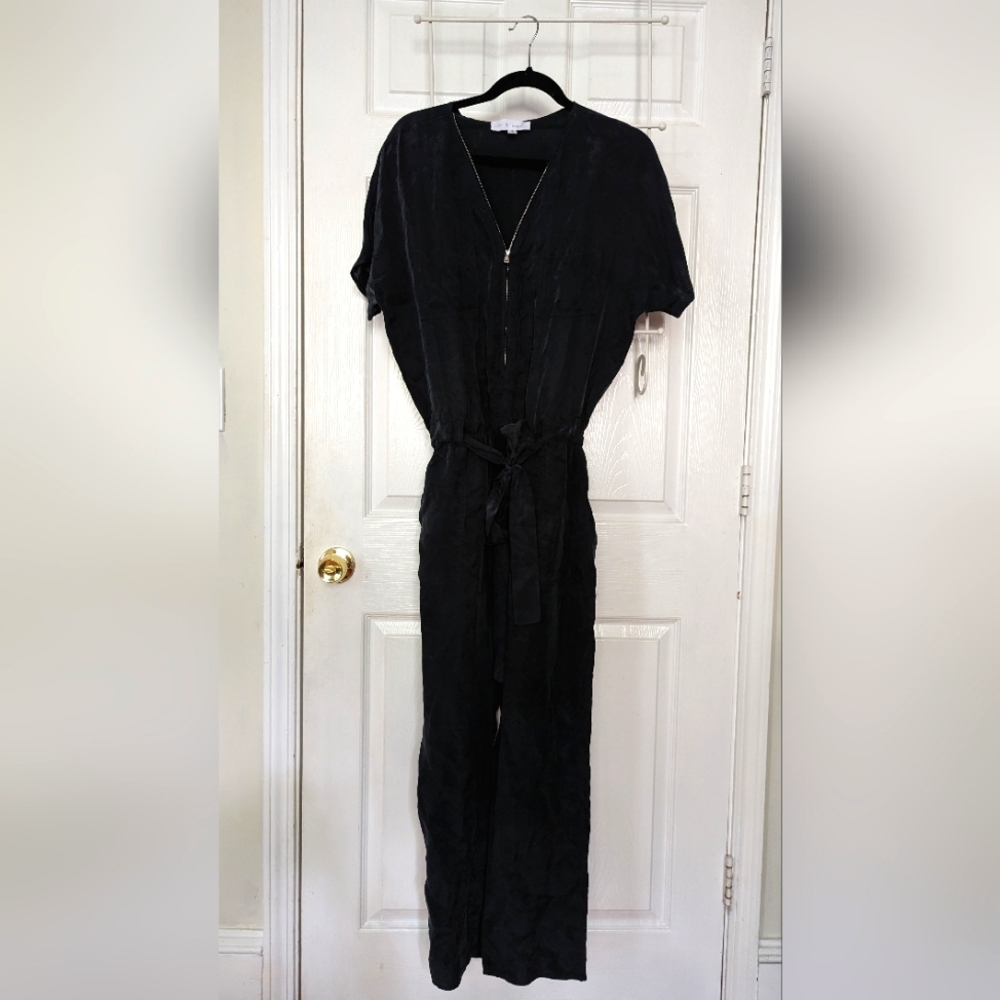 Dark forest green jumpsuit